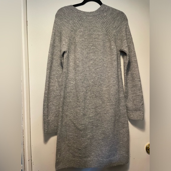 Shrinking Violet Grey Gray Women’s Sweater Long Sleeve Dress Size Large L - Picture 7 of 9